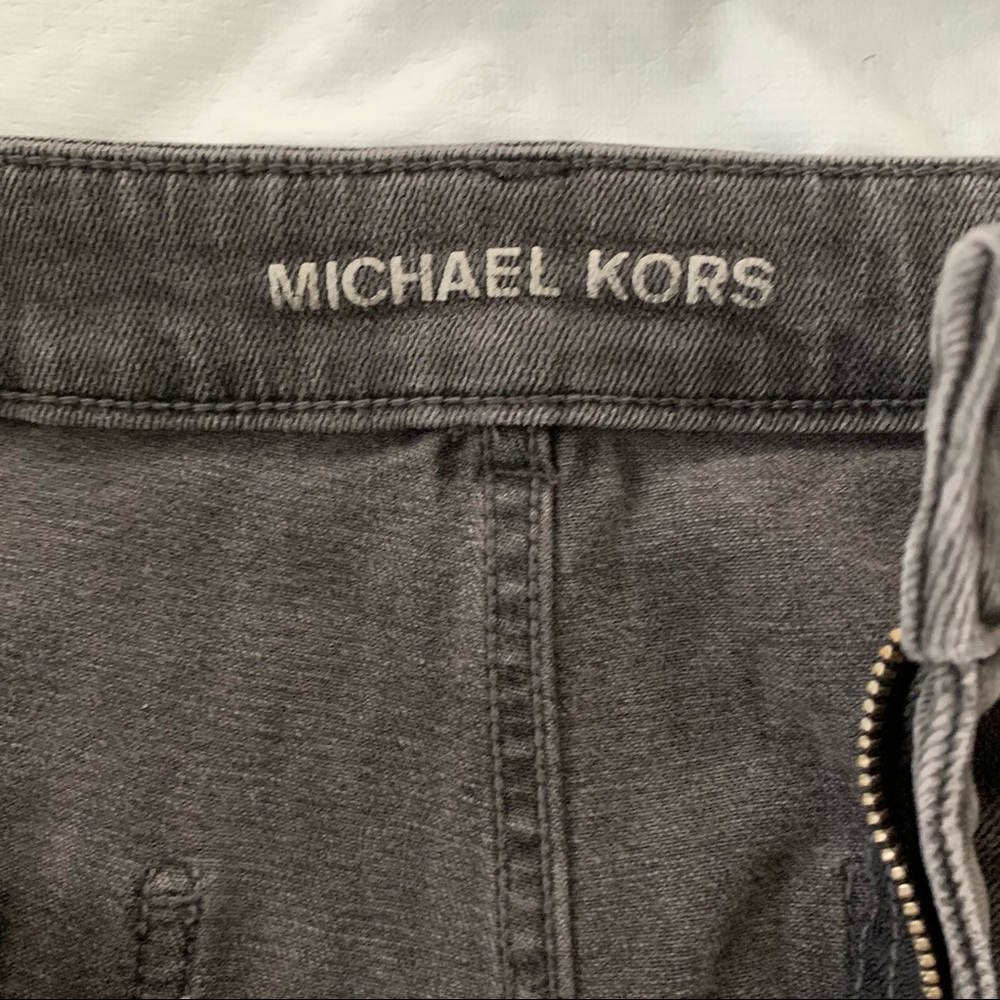 Michael Kors Distressed Sequenced Carrot Jeans - Picture 8 of 11